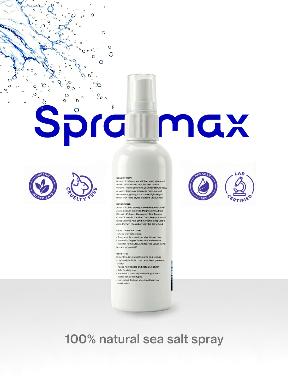 Spraymax Sea Salt Spray - 100 mL